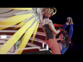 overflame (mercy diva animation)