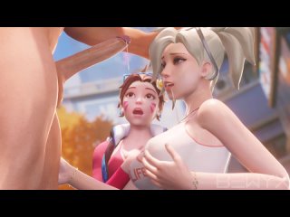 overflame (diva mercy epic animation)
