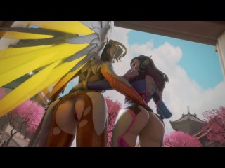 overflame (diva mercy animation)