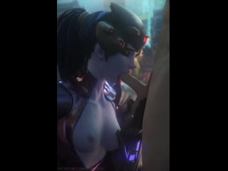 overflame (widowmaker crazy epic animation478)