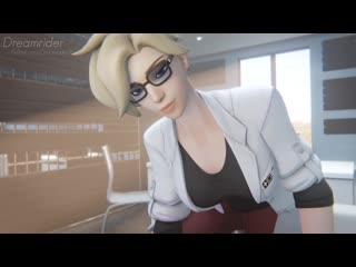 overflame (diva mercy animation)