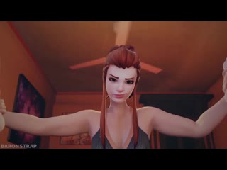 overflame (diva brigitte crazy must see epic animation)