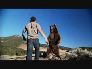 friendship between man and bear