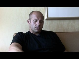 fedor and tanya translate at the microphone